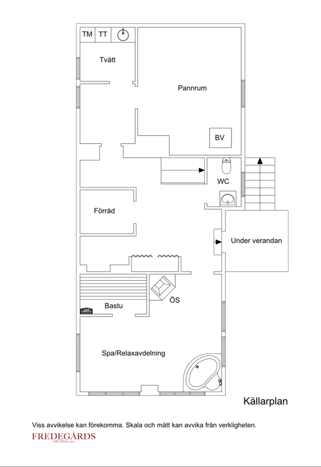 Planlösning för Tällbergsvägen 20