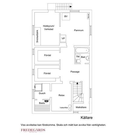 Planlösning för Granmorvägen 31