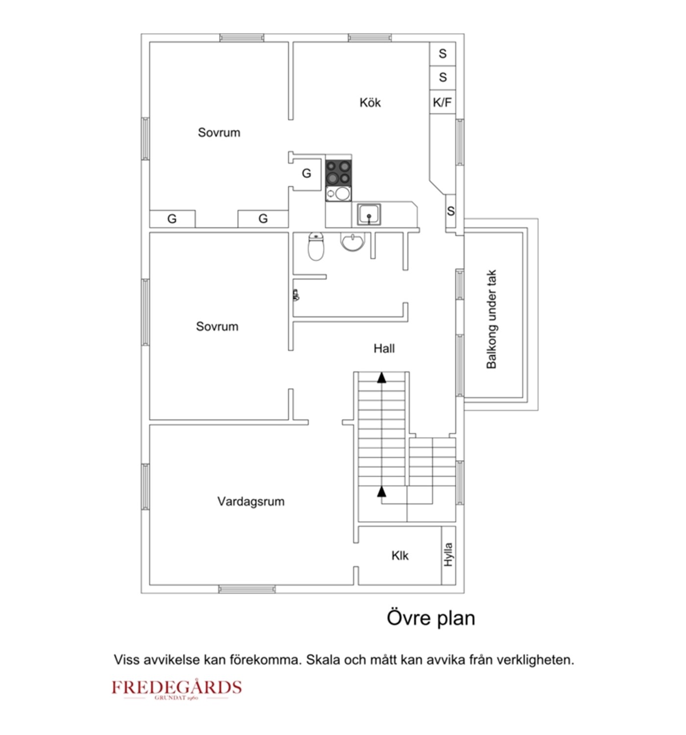 Planlösning för Granmorvägen 31