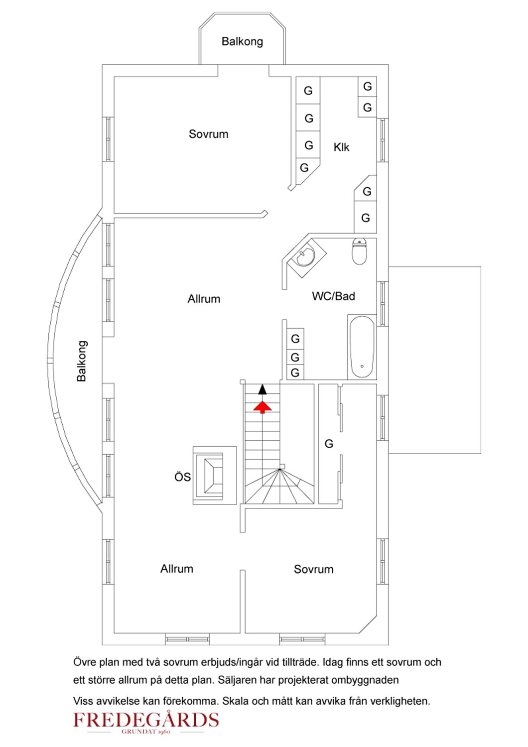 Planlösning för Holgattu 25
