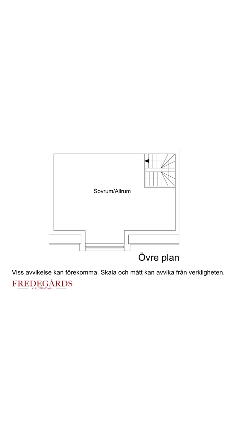 Planlösning för Linnégatan 65, 4 & 5 tr.