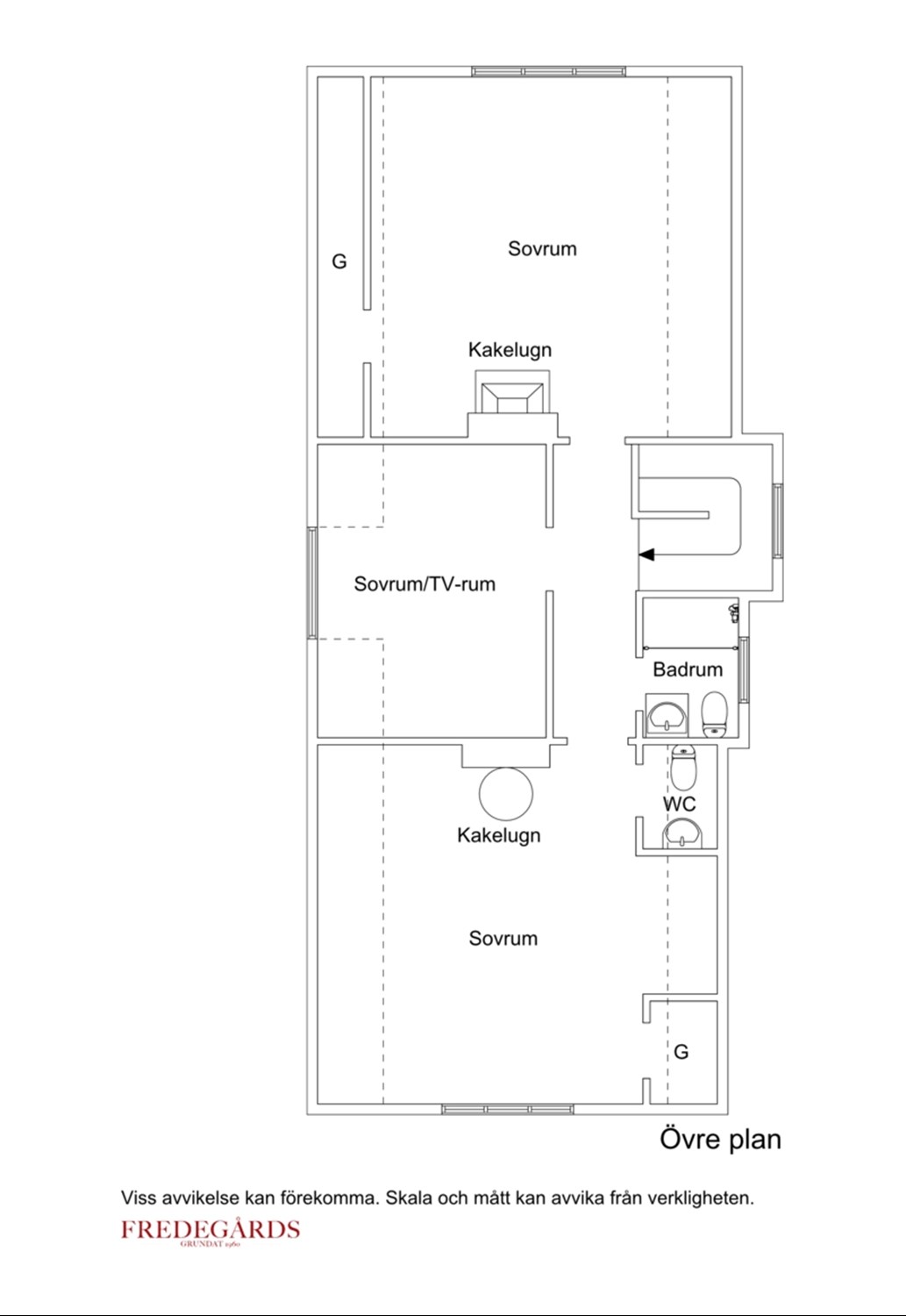 Planlösning för Tällbergsvägen 20