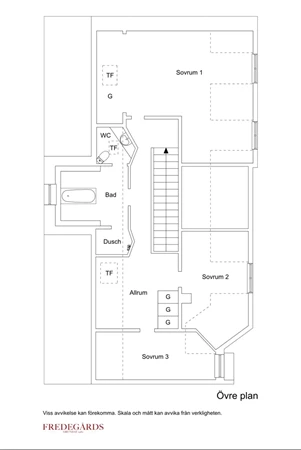 Planlösning för Bragevägen