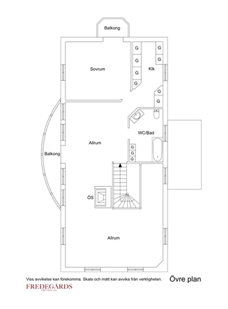 Planlösning för Holgattu 25